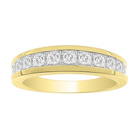 Thumbnail for LADIES BAND 1 CT ROUND DIAMOND 14K YELLOW GOLD