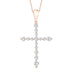 LADIES PENDANT 1/2 CT ROUND DIAMOND 10K ROSE GOLD