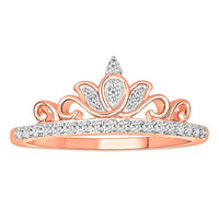 Thumbnail for LADIES ENHANCER WRAPS 1/5  CT ROUND DIAMOND 10K ROSE GOLD