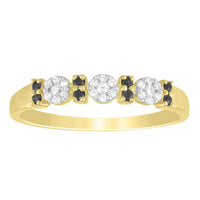 Thumbnail for LADIES BAND 1/6 CT ROUND DIAMOND 10K WHITE GOLD
