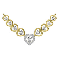 Thumbnail for LADIES NECKLACE 1/4 CT ROUND DIAMOND 10K WHITE GOLD