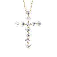 Thumbnail for LADIES PENDANT 1/4 CT ROUND DIAMOND 10K YELLOW GOLD