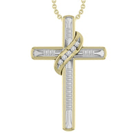Thumbnail for LADIES PENDANT 1/6 CT ROUND DIAMOND 10K YELLOW GOLD
