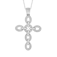 Thumbnail for LADIES PENDANT 1/6 CT ROUND DIAMOND 10K WHITE GOLD