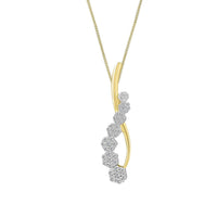 Thumbnail for LADIES PENDANT 1/4 CT ROUND DIAMOND 10K YELLOW GOLD
