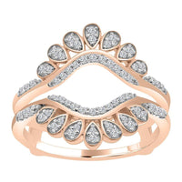Thumbnail for LADIES RING 1/4 CT ROUND DIAMOND 10K ROSE GOLD