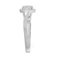 Thumbnail for LADIES RING 1/4 CT ROUND DIAMOND 10K WHITE GOLD