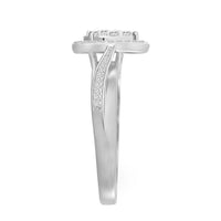 Thumbnail for LADIES RING 1/4 CT ROUND DIAMOND 10K WHITE GOLD