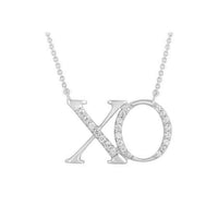 Thumbnail for LADIES NECKLACE 1/10 CT ROUND DIAMOND 10K WHITE GOLD