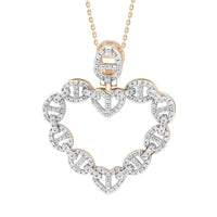 Thumbnail for LADIES PENDANT 1/3 CT ROUND DIAMOND 10K ROSE GOLD