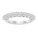 LADIES DIAMOND BAND 1/2 CT BAGUETTE DIAMOND 14K WHITE GOLD