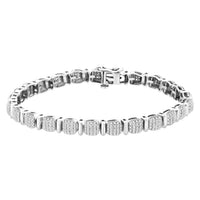 Thumbnail for LADIES BRACELET 1/2 CT ROUND DIAMOND 10K WHITE GOLD