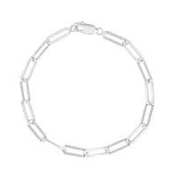 Thumbnail for LADIES BRACELET 1/2 CT ROUND DIAMOND 10K WHITE GOLD