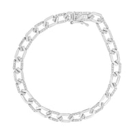 Thumbnail for LADIES BRACELET 1 CT ROUND DIAMOND 10K WHITE GOLD