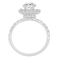 Thumbnail for LADIES RING 3/4 CT ROUND DIAMOND 14K WHITE GOLD(CENTER-1 / SEMI MOUNT)