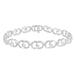 LADIES BRACELET 1 CT ROUND DIAMOND 10K WHITE GOLD