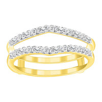 Thumbnail for LADIES ENHANCERS WRAPS 1/4 CT ROUND DIAMOND 14K YELLOW GOLD