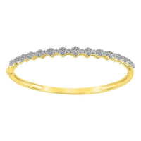 Thumbnail for LADIES BANGLE 1 1/4 CT ROUND DIAMOND 14K YELLOW GOLD