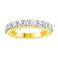 Thumbnail for LADIES BAND 1/2 CT ROUND DIAMOND 14K YELLOW GOLD