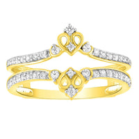 Thumbnail for LADIES ENHANCER WRAP 1/2 CT ROUND DIAMOND 14K YELLOW GOLD