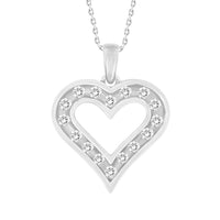 Thumbnail for LADIES PENDANT 1/4 CT ROUND DIAMOND 10K WHITE GOLD