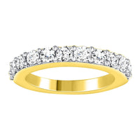 Thumbnail for LADIES BAND 3/4 CT ROUND DIAMOND 14K YELLOW GOLD