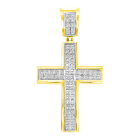 Thumbnail for MEN'S PENDANT 1/5 CT ROUND DIAMOND 10K YELLOW GOLD