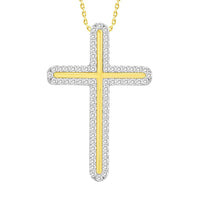 Thumbnail for LADIES PENDANT 1/2 CT ROUND DIAMOND 10K YELLOW GOLD