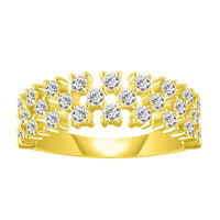 Thumbnail for LADIES BAND 1 CT ROUND DIAMOND 10K YELLOW GOLD