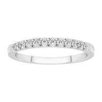 Thumbnail for LADIES BAND 1/4 CT ROUND DIAMOND 14K WHITE GOLD