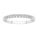 LADIES BAND 1/4 CT ROUND DIAMOND 14K WHITE GOLD