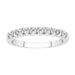 LADIES BAND 1/2 CT ROUND DIAMOND 14K WHITE GOLD