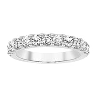 Thumbnail for LADIES BAND 1 CT ROUND DIAMOND 14K WHITE GOLD