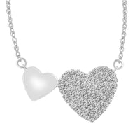 Thumbnail for LADIES NECKLACE 1/4 CT ROUND DIAMOND 10K WHITE GOLD