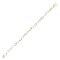 Thumbnail for LADIES BRACELET 1/6 CT ROUND DIAMOND 10K YELLOW GOLD