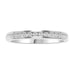 LADIES BAND 1/4 CT ROUND DIAMOND 14K WHITE GOLD