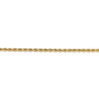 Thumbnail for 14k 2.25mm  Diamond-cut Rope Chain