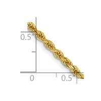 Thumbnail for 14k 2.25mm  Diamond-cut Rope Chain