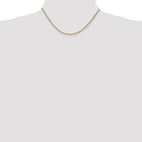 Thumbnail for 14k 2.25mm  Diamond-cut Rope Chain