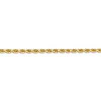 Thumbnail for 14k 3mm D/C Rope with Lobster Clasp Chain