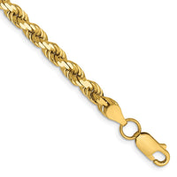 Thumbnail for 14k 4.5mm D/C Rope with Lobster Clasp Chain