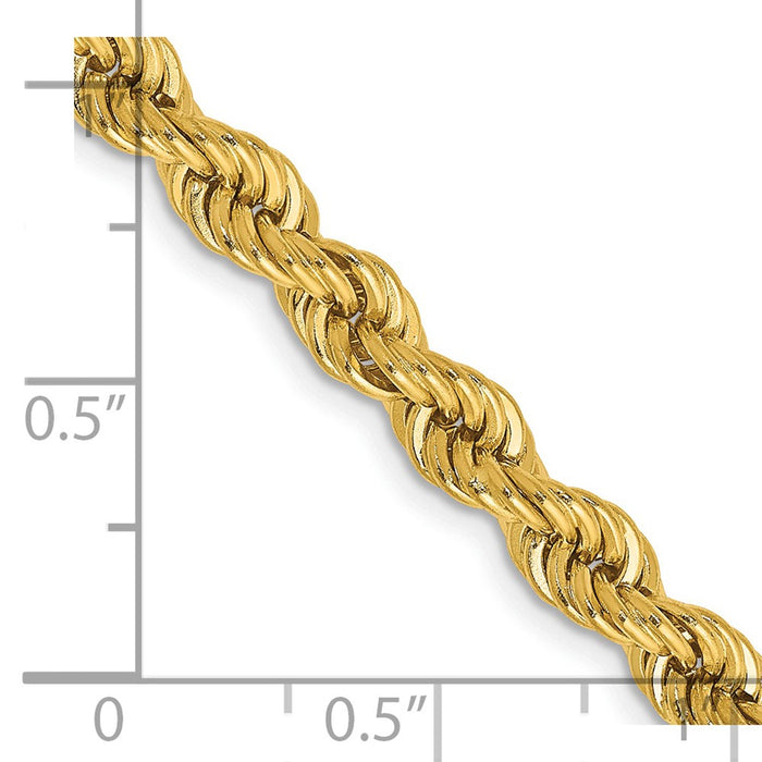 14k 5mm Regular Rope Chain