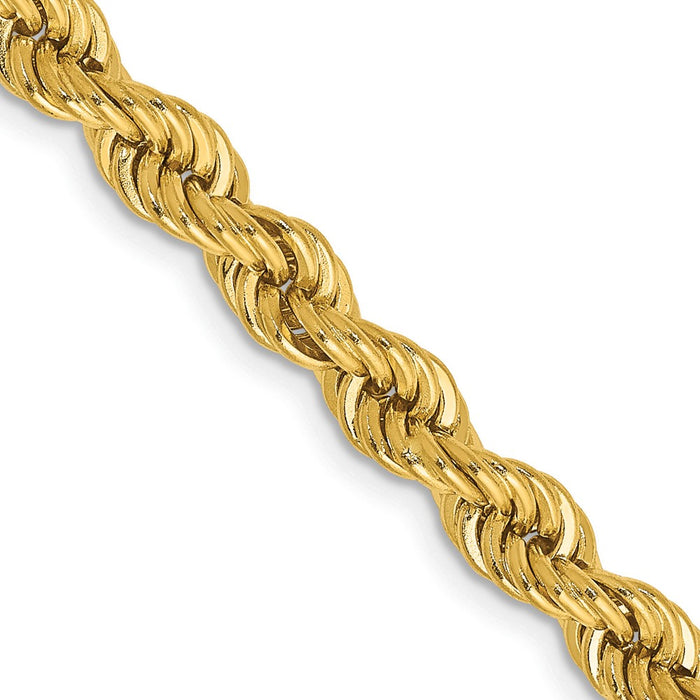 14k 5mm Regular Rope Chain