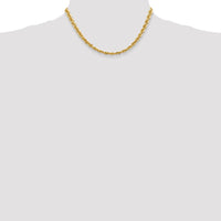 Thumbnail for 14k 5.5mm D/C Rope with Lobster Clasp Chain