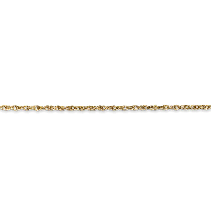 18K Leslie's 1.3mm Baby Rope Chain