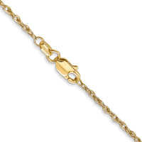 Thumbnail for 18K Leslie's 1.3mm Baby Rope Chain
