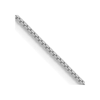 Thumbnail for 18K Leslie's WG .9mm Box Chain