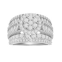Thumbnail for LADIES RING 3 CT ROUND DIAMOND 10K YELLOW GOLD