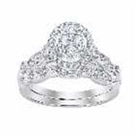 Thumbnail for LADIES BRIDAL RING 1/2 CT ROUND DIAMOND 10K YELLOW GOLD