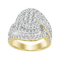 Thumbnail for LADIES RING 2 1/6 CT ROUND DIAMOND 10K YELLOW GOLD
